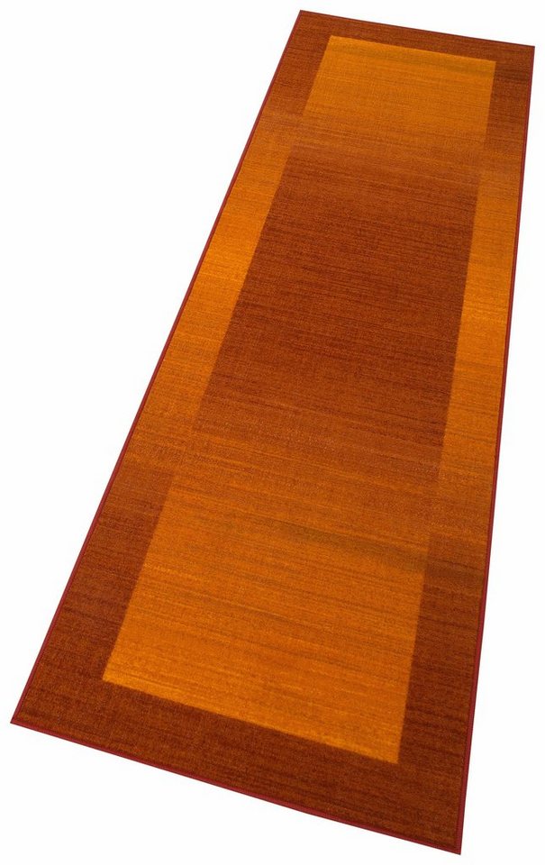 Läufer Gabbeh Ideal, THEKO, rechteckig, Höhe: 6 mm, Teppich-Läufer, moderner Farbverlauf, mit Bordüre, ideal im Flur von THEKO