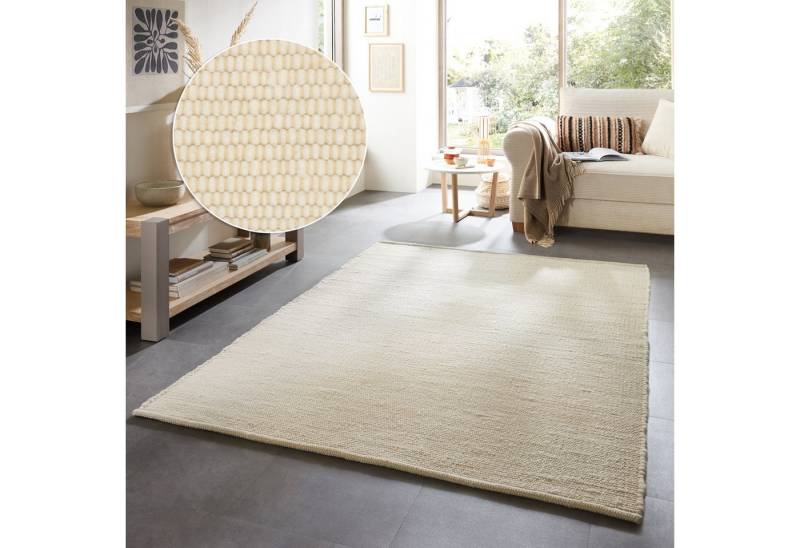 THEKO Wollteppich Alm-Glück, rechteckig, Höhe: 12 mm, reine Wolle, meliert, handgewebt, Wendeteppich, auch als Läufer THEKO Wollteppich Alm-Glück, rechteckig, Höhe: 12 mm, reine Wolle, meliert, handgewebt, Wendeteppich, auch als Läufer von THEKO