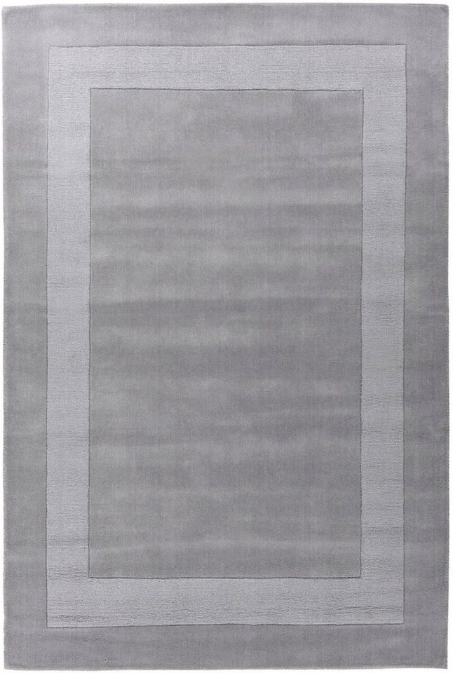 THEKO Wollteppich USEDOM 8301, rechteckig, Höhe: 11 mm, Uni Farben, reine Wolle, handgetuftet, mit Bordüre THEKO Wollteppich USEDOM 8301, rechteckig, Höhe: 11 mm, Uni Farben, reine Wolle, handgetuftet, mit Bordüre von THEKO