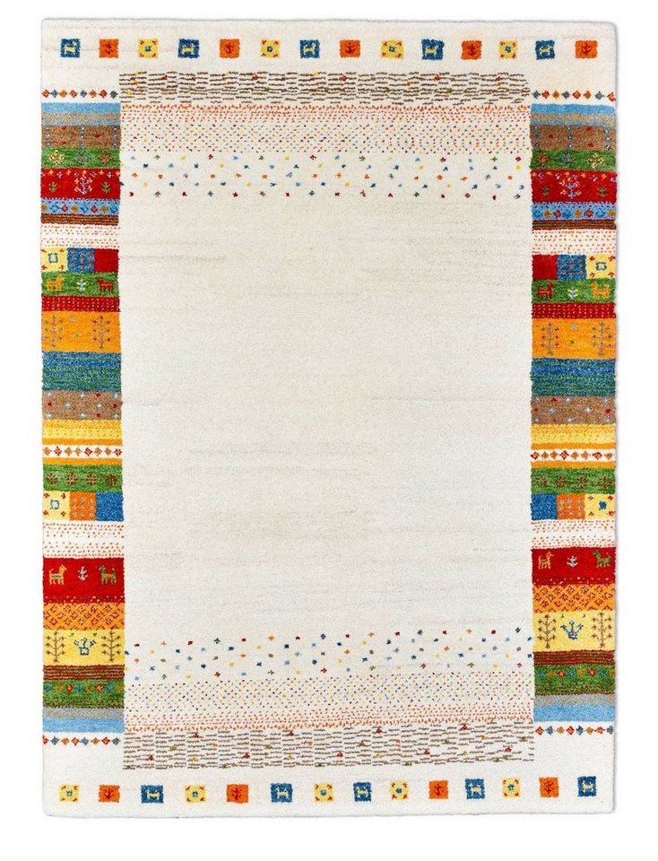 Teppich Flarino, THEKO, Rechteckig, 160 x 230 cm, Beige Multi von THEKO