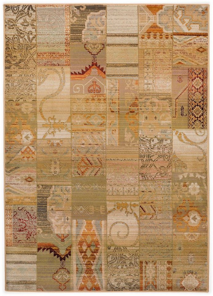 THEKO Teppich Gabiro 5504, rechteckig, Höhe: 10 mm, Melange-Effekt, Patchwork Design, auch als Läufer, Wohnzimmer THEKO Teppich Gabiro 5504, rechteckig, Höhe: 10 mm, Melange-Effekt, Patchwork Design, auch als Läufer, Wohnzimmer von THEKO