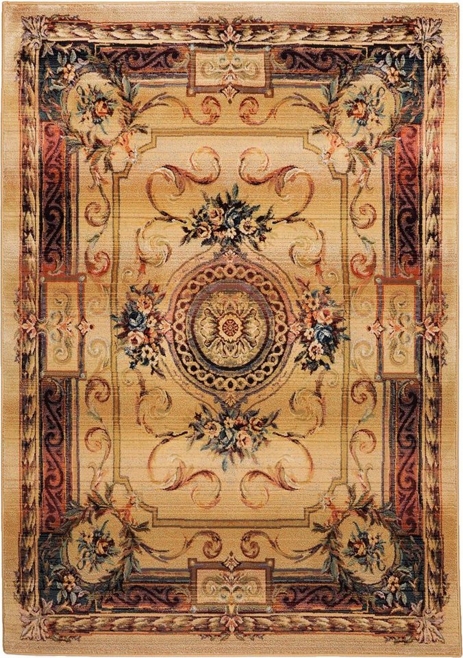 Teppich Gabiro 856, THEKO, rechteckig, Höhe: 10 mm, Kurzflor, Orient-Optik, ideal im Wohnzimmer & Schlafzimmer von THEKO