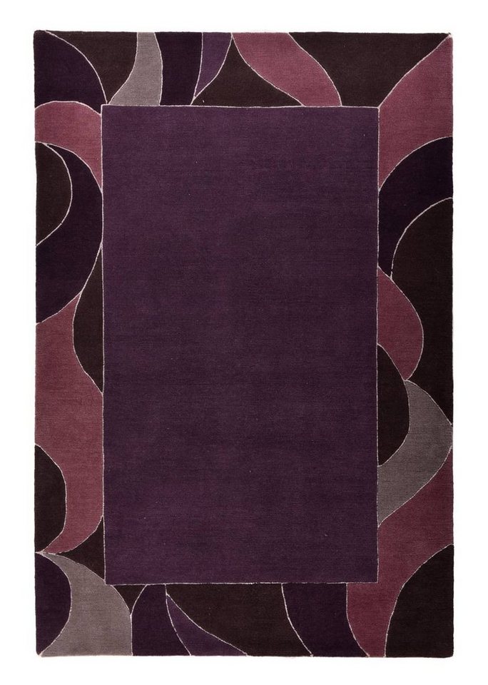 Teppich Gurkha, THEKO, Rechteckig, 170 x 240 cm, purple multi von THEKO