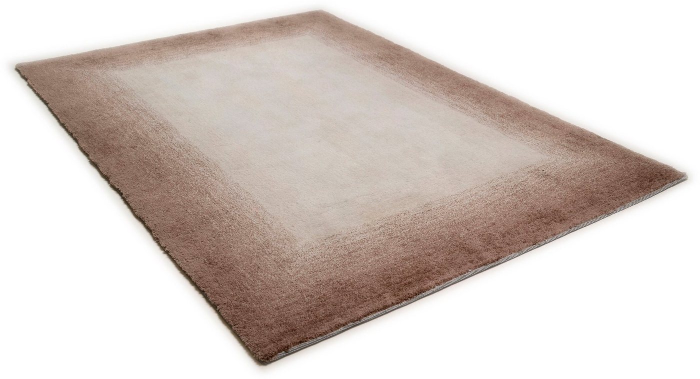 Teppich Hula, THEKO, rechteckig, Höhe: 18 mm, besonders weich durch Microfaser, ideal im Wohnzimmer & Schlafzimmer von THEKO