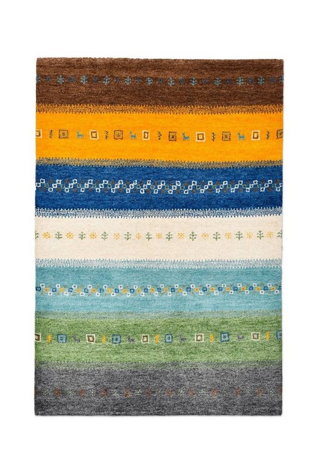 Teppich Nomade, THEKO, Rechteckig, 160 x 230 cm, Bunt von THEKO