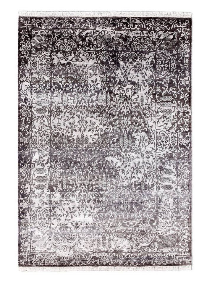 Teppich Queensland, THEKO, Rechteckig, 160 x 230 cm, Grau von THEKO