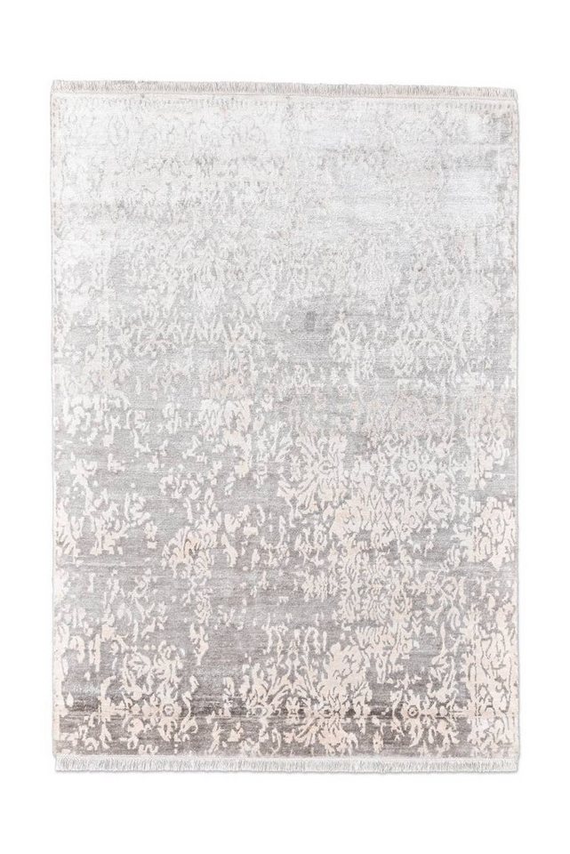 Teppich Queensland, THEKO, Rechteckig, 160 x 230 cm, silver von THEKO
