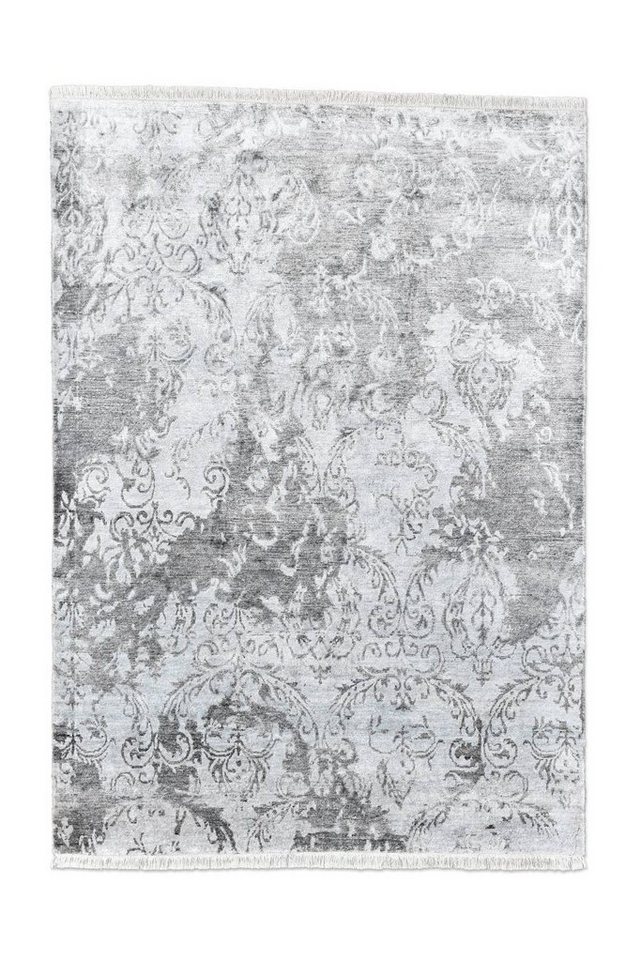 Teppich Queensland, THEKO, Rechteckig, 170 x 240 cm, Grau von THEKO