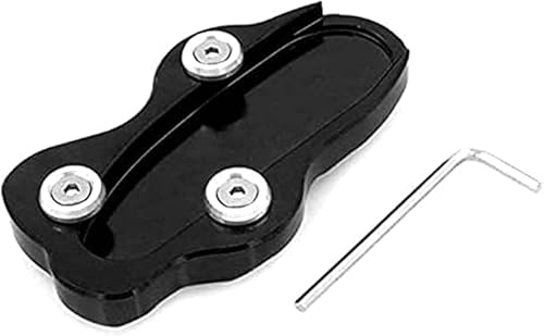 Motorrad Kickstand Expander. Motorräder Ständer Fuß Seitenständer Verlängerungspolster Stützplatte Zubehör für Kawasaki Vulcan VN 900 VN900 Classic 2006-2015 von THERES