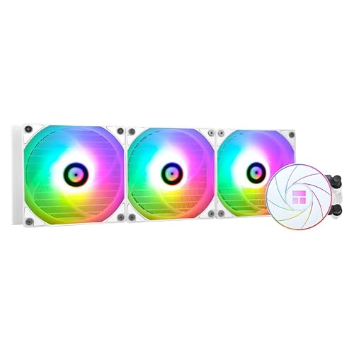THERMALRIGHT Aqua Elite 360 Weiß ARGB Flüssig-CPU-Kühler, 360 AIO Kühlreihengröße, 3 x 120mm PWM-Lüfter, S-FDB-Lager, für AMD/AM4/AM5, Intel LGA1150/1151/1155/1156/1200/2011/1700 THERMALRIGHT Aqua Elite 360 Weiß ARGB Flüssig-CPU-Kühler, 360 AIO Kühlreihengröße, 3 x 120mm PWM-Lüfter, S-FDB-Lager, für AMD/AM4/AM5, Intel LGA1150/1151/1155/1156/1200/2011/1700 von THERMALRIGHT