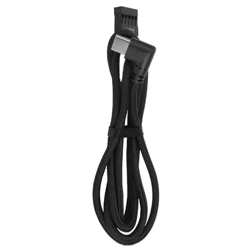 THERMALRIGHT USB2.0 to USB TYPE-C Cable Black für die Verkabelung des wassergekühlten Heizkörper-Anzeigebildschirms, Anschlusskabel für wassergekühlten Heizkörper-Anzeigebildschirms der Fw-Serie von THERMALRIGHT