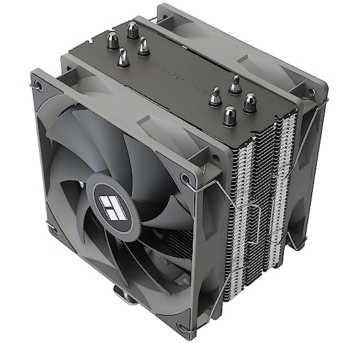 Thermalright Assassin Spirit 120 V2 PLUS CPU-Luftkühler, 4 Heatpipes, Double PWM Quiet Fan CPU-Kühler, Computer-Kühlkörper, für AMD AM4 AM5/Intel 1700/1150/1151/1200(AS120 V2 Plus) von THERMALRIGHT