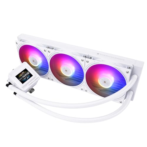 Thermalright FW SE 360 ARGB weißer CPU AIO Kühler, PC 360 Spezifikation Wasserkühlersystem, IPS-LCD-Bildschirm mit 320 x 240 Auflösung, für AM5, Intel LGA1700/1851, CPU-Kühler mit 5,1 cm LCD-Display Thermalright FW SE 360 ARGB weißer CPU AIO Kühler, PC 360 Spezifikation Wasserkühlersystem, IPS-LCD-Bildschirm mit 320 x 240 Auflösung, für AM5, Intel LGA1700/1851, CPU-Kühler mit 5,1 cm LCD-Display von THERMALRIGHT