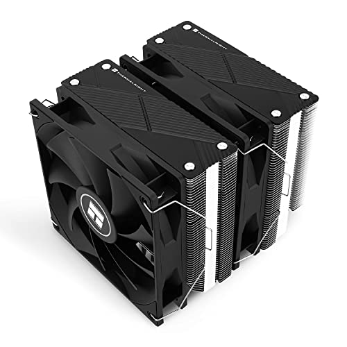 Thermalright Phantom Spirit 120 CPU-Kühler,Dual TL-C12B V2 PWM Lüfter, 7 Heatpipes -Kühlung,Mit 1500RPM Geschwindigkeit,Für AMD AM4 AM5/Intel 1700/1150/1151/1200/2011, PC-Kühlkörper von THERMALRIGHT