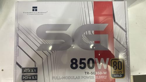 Thermalright SG 850 W ATX 3.1 Gold Weiß Thermalright SG 850 W ATX 3.1 Gold Weiß von THERMALRIGHT