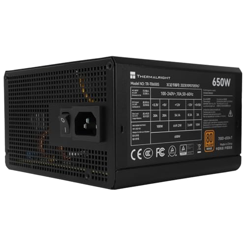 Thermalright - Stromversorgung TB-650S (80+ Bronze) von THERMALRIGHT