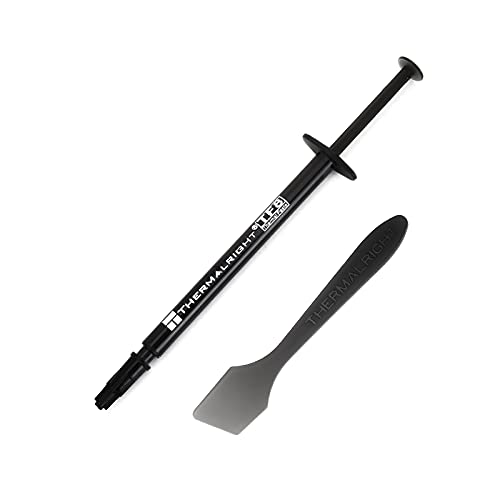 Thermalright TF8 1,2 g Wärmeleitpaste Kühlkörperpaste auf Kohlenstoffbasis, Hochleistungs-Wärmeleitpaste CPU für alle Kühler, thermische Schnittstellenmaterial, hohe Haltbarkeit, 13,8 W/m.k, 1,2 g von THERMALRIGHT
