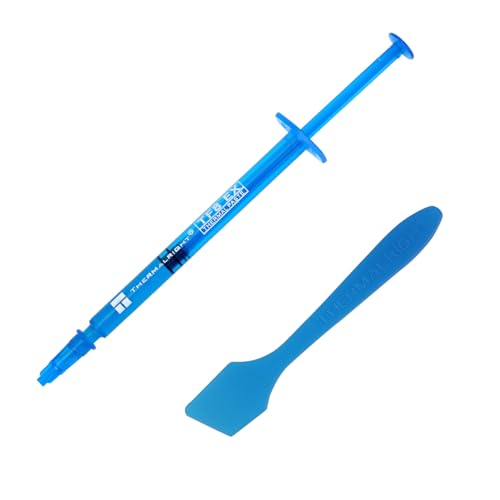 Thermalright TF8 EX Hochleistungs-Wärmeleitpaste-1,5 Gramm, 14W/mK, hohe Haltbarkeit, einfach aufzutragen, neu verbesserte CPU-Kühlpaste für alle Kühlkörper CPU-Kühler, mit Applikationswerkzeug von THERMALRIGHT