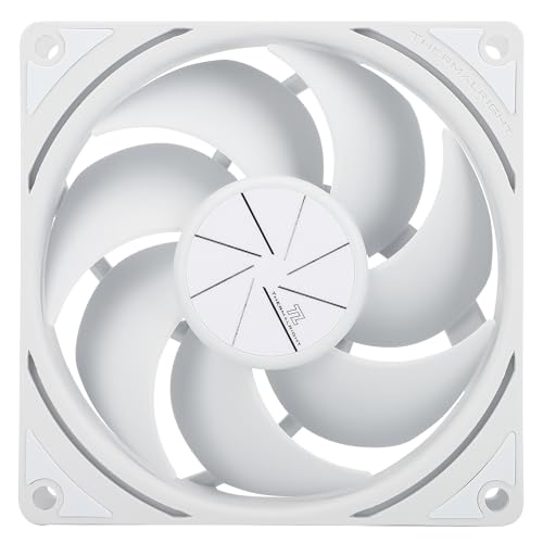 Thermalright TL-P9W CPU-Lüfter, Computer-Gehäuselüfter, leiser 4-poliger PWM PC-Ventilator, leistungsstark, 92 mm, leiser Kühler, 2200 U/min, CPU-Lüfter (weiß) von THERMALRIGHT