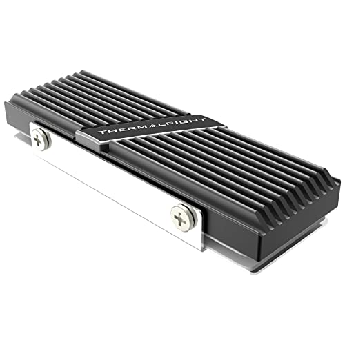 Thermalright TR-M.2 2280 Typ A B 2280 Kühlkörper für SSD Kühlung M.2 2280 Kühlkörper Kühler, Aluminium, mit 2 Wärmeleitfähigkeit, Desktop-Hochleistungs-SSD-Kühler, Schwarz Thermalright TR-M.2 2280 Typ A B 2280 Kühlkörper für SSD Kühlung M.2 2280 Kühlkörper Kühler, Aluminium, mit 2 Wärmeleitfähigkeit, Desktop-Hochleistungs-SSD-Kühler, Schwarz von THERMALRIGHT