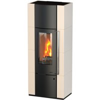 THERMIA Kaminofen »Neuwerk Plus«, schwarz, Stahl , 7 kW von THERMIA