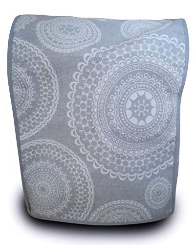 Schutzhülle für Thermomix TM31 und TM5 MANDALAS GRIS von Thermodernizate.com