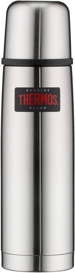 THERMOS Isolierkanne Light & Compact, 0,5 l, aus bruchfestem Edelstahl von THERMOS