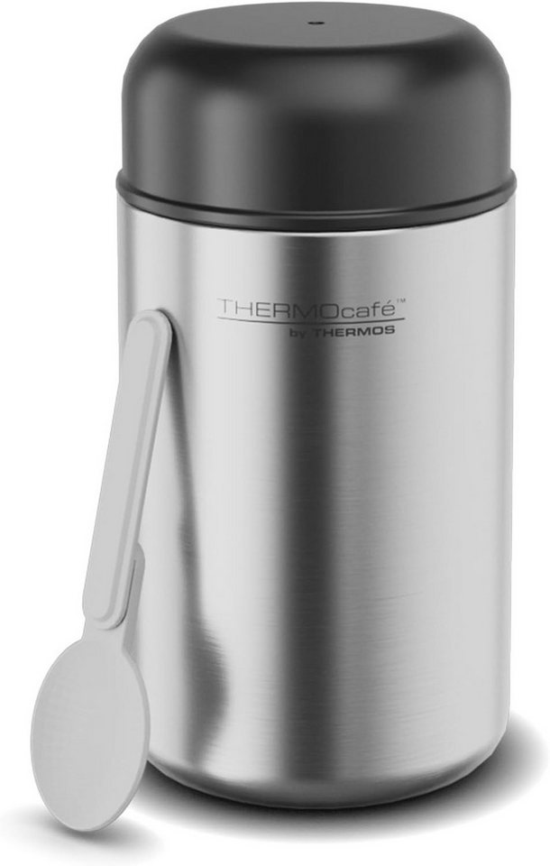 THERMOS Thermobehälter Isolier-Speisegefäß TC DAILY FOOD JAR, Edelstahl, (1-tlg), Thermobehälter Steel Mat 400 ml von THERMOS