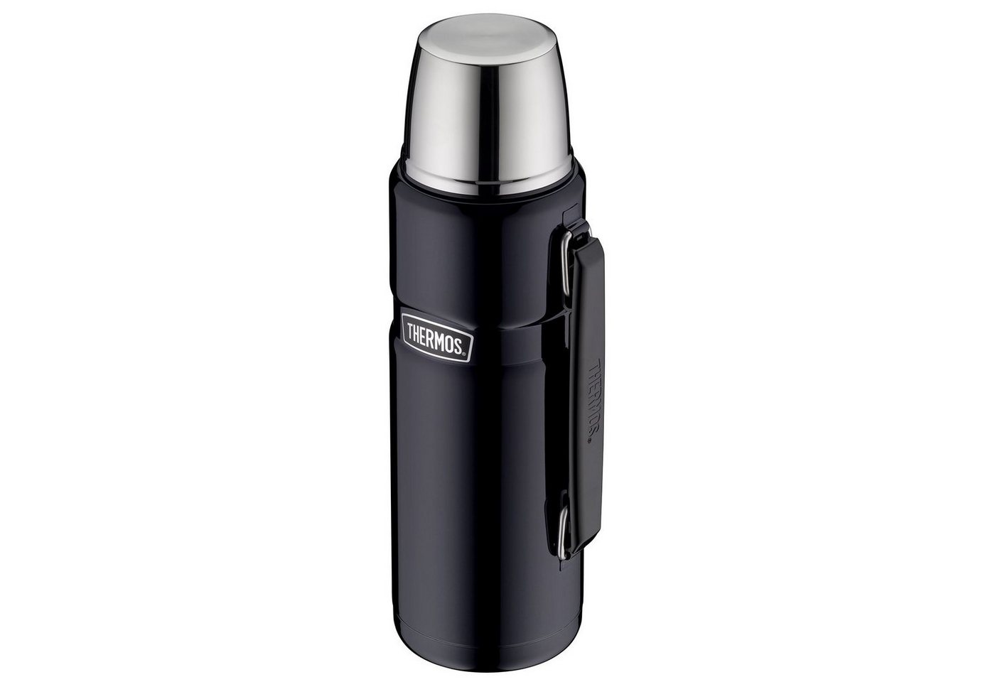 THERMOS Thermoflasche Kanne King 1,2 Isolierflasche, Thermo Flasche Isolierkanne Becher Drehverschluss von THERMOS