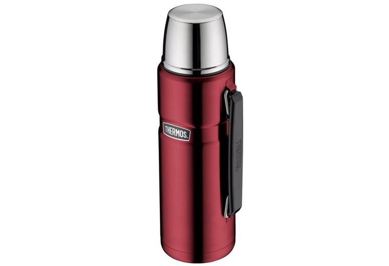 THERMOS Thermoflasche Kanne King 1,2 Isolierflasche, Thermo Flasche Isolierkanne Becher Drehverschluss von THERMOS