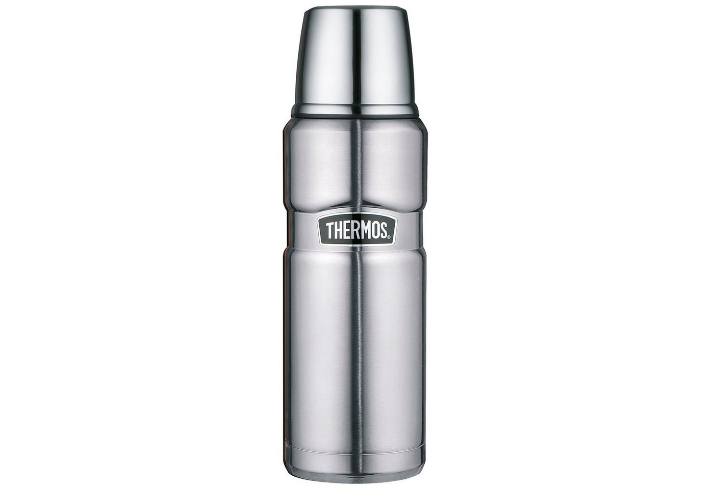 THERMOS Thermoflasche Kanne King Isolierflasche 0,47L, Thermo Flasche Isolierkanne Tee Drehverschluss von THERMOS