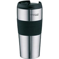 THERMOcafé by THERMOS Isolierbecher PRO schwarz, silber 400,0 ml von THERMOcafé by THERMOS