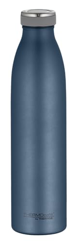 THERMOcafé by THERMOS TC BOTTLE night blue mat 0,75l, Isolierflasche aus Edelstahl, kohlensäurefest, 12h heiß 24h kalt, Auslaufsicher, für Schule, Unterwegs & Büro THERMOcafé by THERMOS TC BOTTLE night blue mat 0,75l, Isolierflasche aus Edelstahl, kohlensäurefest, 12h heiß 24h kalt, Auslaufsicher, für Schule, Unterwegs & Büro von THERMOcafé by THERMOS