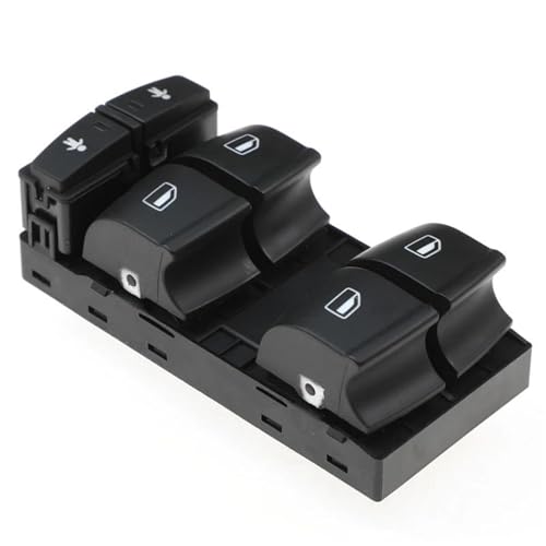4F0959851G Auto Power Tür Fenster Control Schalter Regler Taste Für Audi Q7 2007-2015 A6 2005-20114 F0959855A(Window Switch) von THHXJ