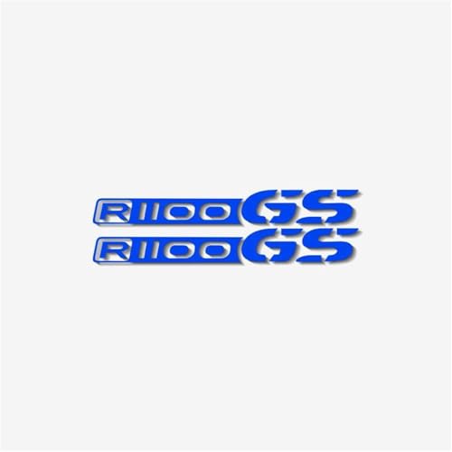 Motorrad Logo Aufkleber Modifizierte Reflektierende Universal Auto Verkleidung Decals Dekorative Teile Für BMW R1100GS(Reflective Blue) von THHXJ