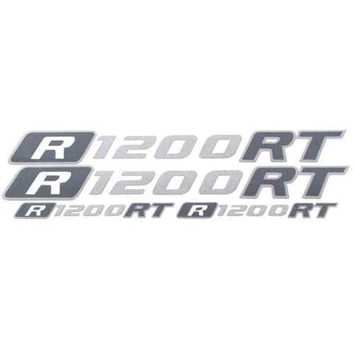 Motorrad Modifizierte Teile Reflektierende wasserdichte Auto Aufkleber Coole Dekoration Styling Für BMW R1200RT(Sliver) von THHXJ