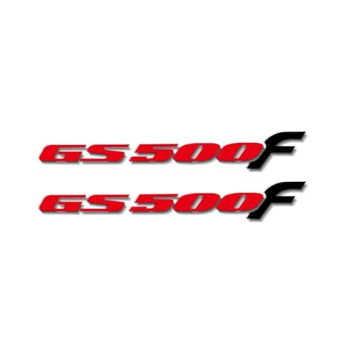 Motorrad Reflektierende Logo Wasserdicht Aufkleber Modifizierte Coole Auto Geeignet Dekorative Teile Für Suzuki Gs500f(Reflective Red) von THHXJ