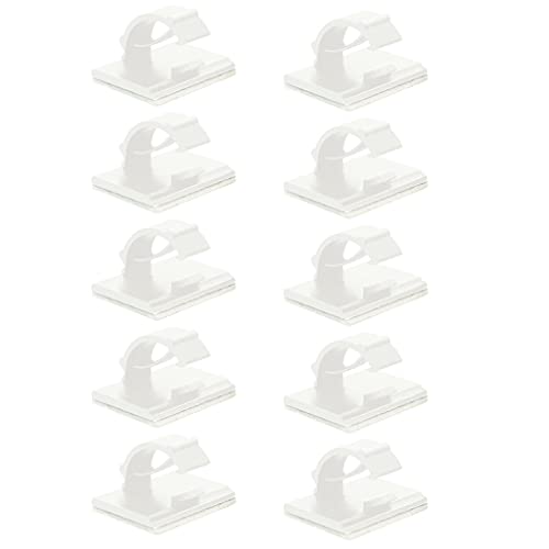 10x White Black Cable Clamp Selbstkleber Draht Clip Tie Fixer Schreibtisch Organisator Management Förderer 10x White Black Cable Clamp Selbstkleber Draht Clip Tie Fixer Schreibtisch Organisator Management Förderer von THINCAN