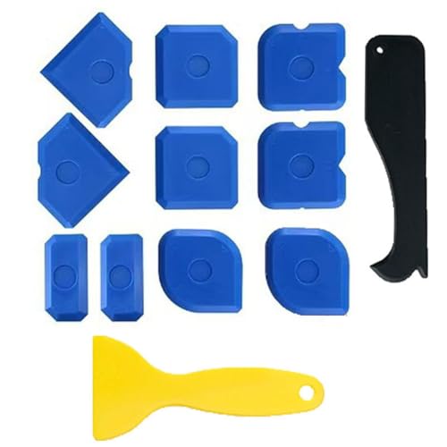 12pcs Mörtelreinigungswerkzeug Set Flexible Schaber Die Nach Engen Ecken Und Schwer Zu Erreichen Oberflächenbereichen Silikon Kessel Set Korrigieren 12pcs Mörtelreinigungswerkzeug Set Flexible Schaber Die Nach Engen Ecken Und Schwer Zu Erreichen Oberflächenbereichen Silikon Kessel Set Korrigieren von THINCAN