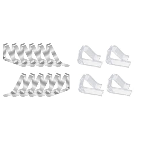 16/32 Fache Nicht Schlupf Tischdecker Clips Schlupf Resistant Tischdecke Clips Anti Schlupf Tischdecke Klemmeinstellbarer Tischdeckerhalter von THINCAN