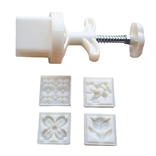 25/50g Form Neujahr Dessert Fondant Kuchenform Kuchen Hand Presse Schimmel Kuchenform Form von THINCAN