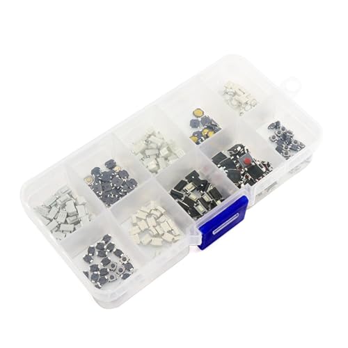 250pcs Touch Taste Taste Ersatz 10 Typen Autos Fernbedienungssteuerschlüssel Taste Touch Microschalch Einfach Zu Bedienen von THINCAN