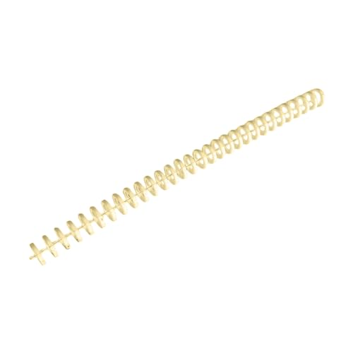 30 Ringe PVC Bindung Kamm 30 Loch Binder Wirbelsäule Loch 12mm Bindungsspulen Für Nachfüllbare Notizbuch Binder Journal Planer Notebook Ringe von THINCAN