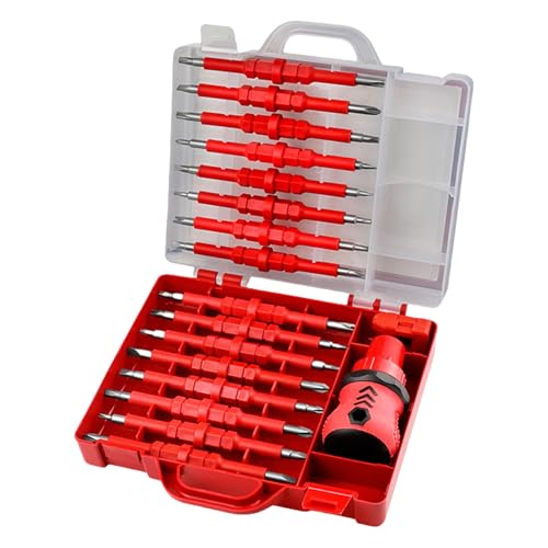 34pc Professionelle Schraubendreher Kits Mit Doppelkopf Magnetbits Triple Ratcheting Mechanismus Antislip Handwerkzeug Professioneller Ratschenschraubendreher Set 34pc Professionelle Schraubendreher Kits Mit Doppelkopf Magnetbits Triple Ratcheting Mechanismus Antislip Handwerkzeug Professioneller Ratschenschraubendreher Set von THINCAN