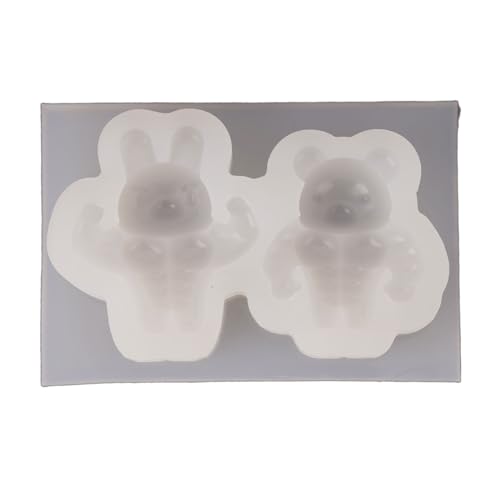 3D Kaninchenkuchenform Silikon Backformen Süßigkeiten Schokoladendekoration Fondant Cookie Backform DIYS Handgefertigtes Seifenharz Harz von THINCAN
