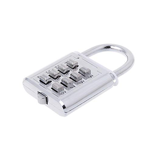 4 Ziffer Sicherheitscode Vorhängeschloss Häppelschloss Setzen Sie Ihre Eigene Kombination Schloss Locker Anti Diebstahl Schleusen Rostsicher 4 Ziffer Sicherheitscode Vorhängeschloss Häppelschloss Setzen Sie Ihre Eigene Kombination Schloss Locker Anti Diebstahl Schleusen Rostsicher von THINCAN