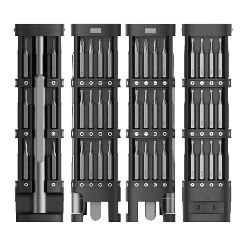 46 Stück Präziser Schraubendreher Set Bit Reparaturwerkzeug Magnethülle Für Elektronik Smartphone Laptop Wartung Legierung Stahl Präzise Schraubendreher Set von THINCAN