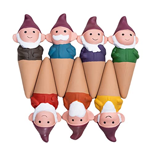 7pcs Gnomes Selbstgewässerte Einsätze Für Innenräume Freien Freien Pflanzen Terrakotta Automatische Bewässerungssystem Haushalt Wasserwaterer Werkzeug Selbstbewässerungspikes Für Innenpflanzen von THINCAN