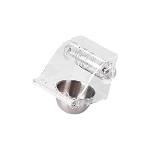 Acrylvogelfutterleiter Mit Antislip Stand Safe Toy Bird Feeder Für Sittichen Blockiervogel Lebensmittelspender Für Käfig von THINCAN