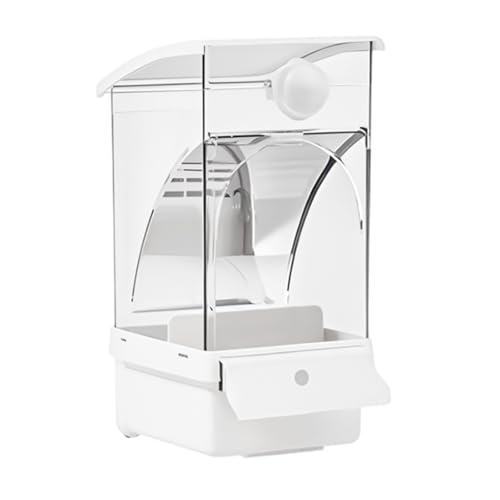 THINCAN Automatischer Lebensmittelspender Vogelfuttermittel Lebensmittelbehälter Mit Trennungstechnologie Cockatiel Brudel Käfigzubehör Vogelspender von THINCAN